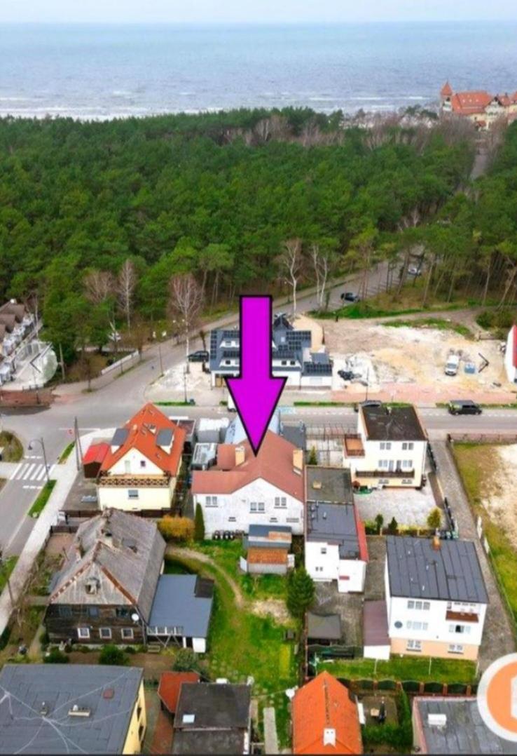 Pokoje Goscinne Nad Morzem Łeba Exterior foto
